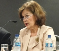 Desembargadora Heloísa Combat, da Coordenadoria da Mulher em Situação de Violência Doméstica do TJMG (Foto: GBrandino)