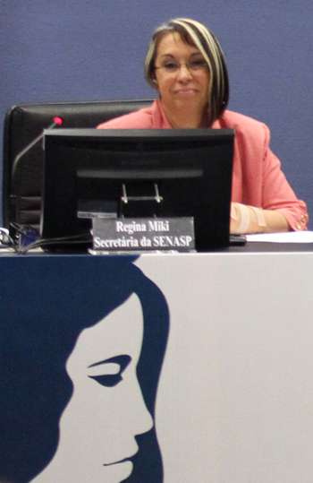 Regina Miki, secretária da Senasp (Foto: Conselho Nacional de Justiça)