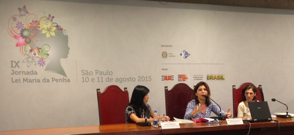 Painel 2 sobre Feminicidio realizado na 9a Jornada da Lei Maria da Penha